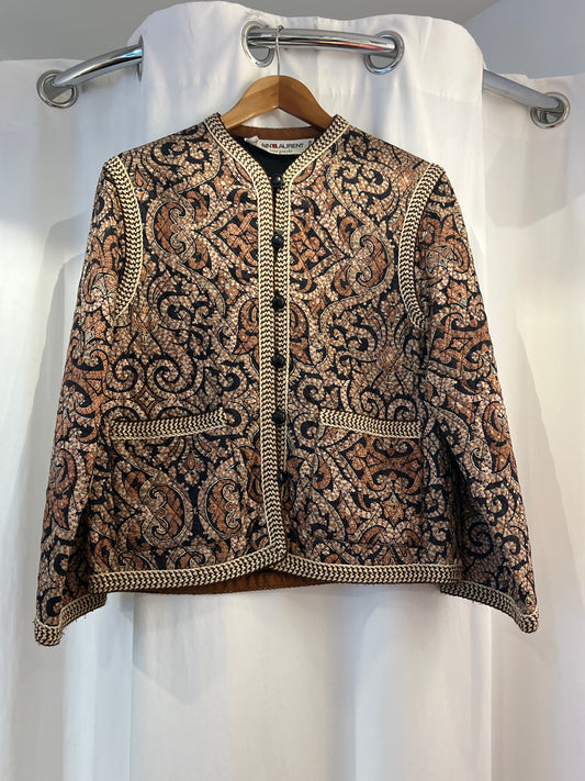 FW 1977/78 Saint Laurent silk jacket