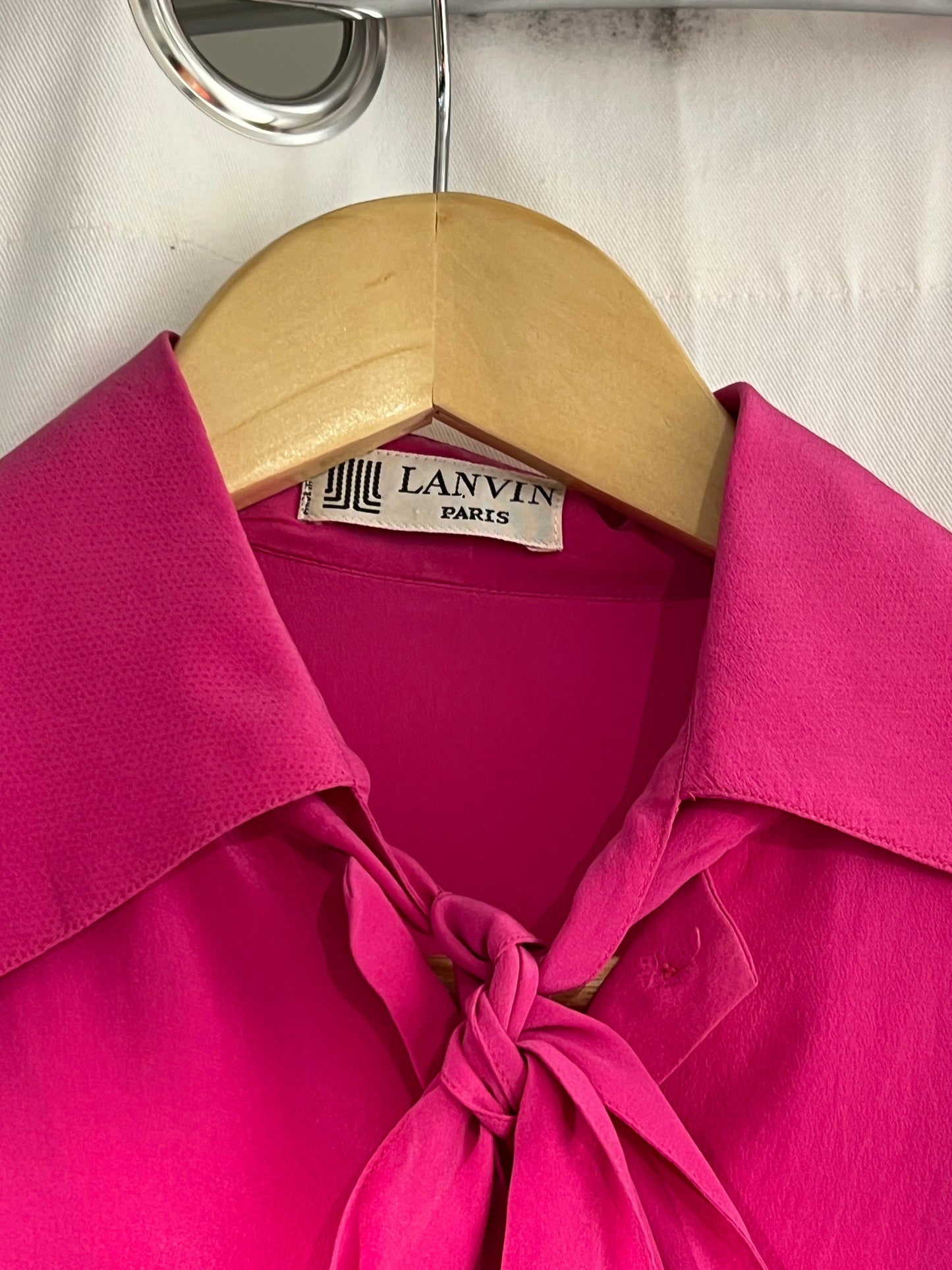 1980s Lanvin Silk blouse