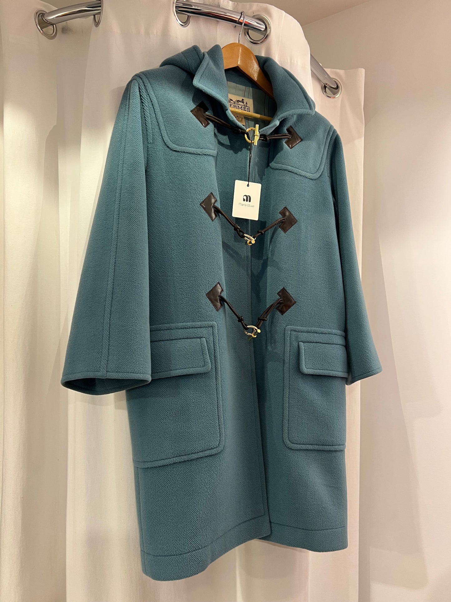 1990s HERMES Duffle-coat