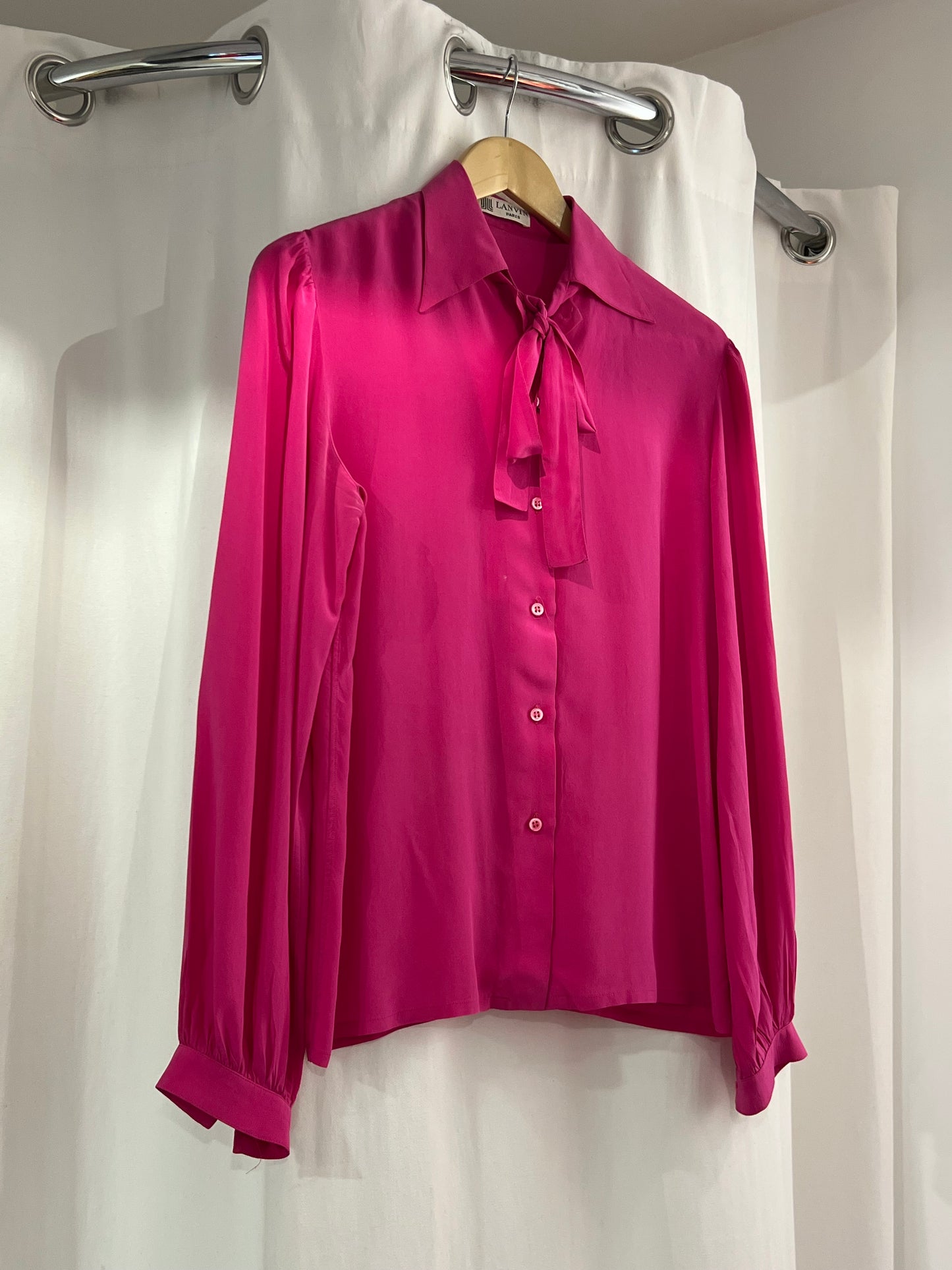 1980s Lanvin Silk blouse