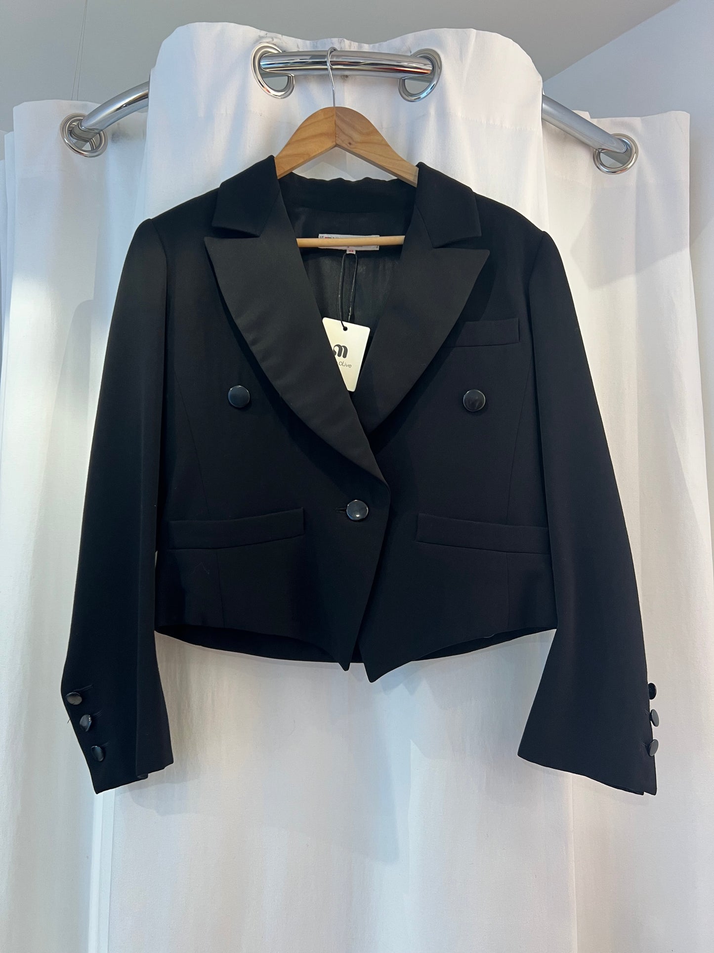 1980s Saint Laurent smoking blazer