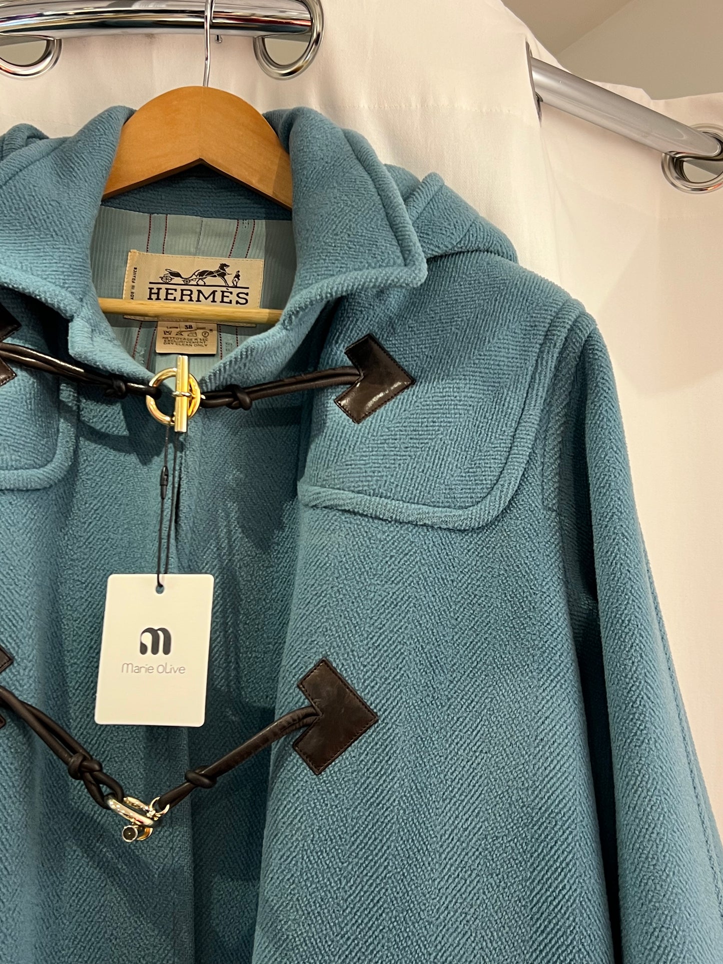 1990s HERMES Duffle-coat