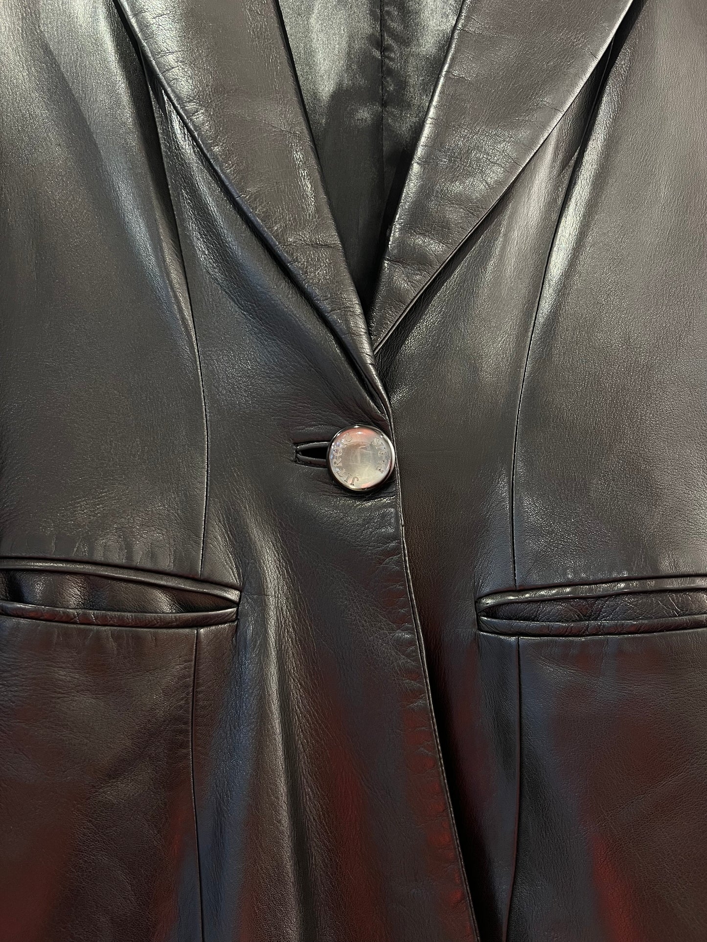 1990s Jitrois leather jacket