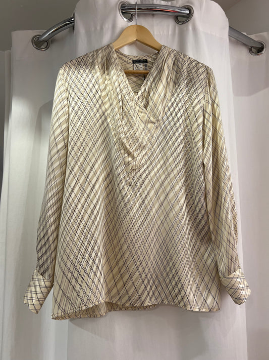 1980s Giogio Armani Silk blouse