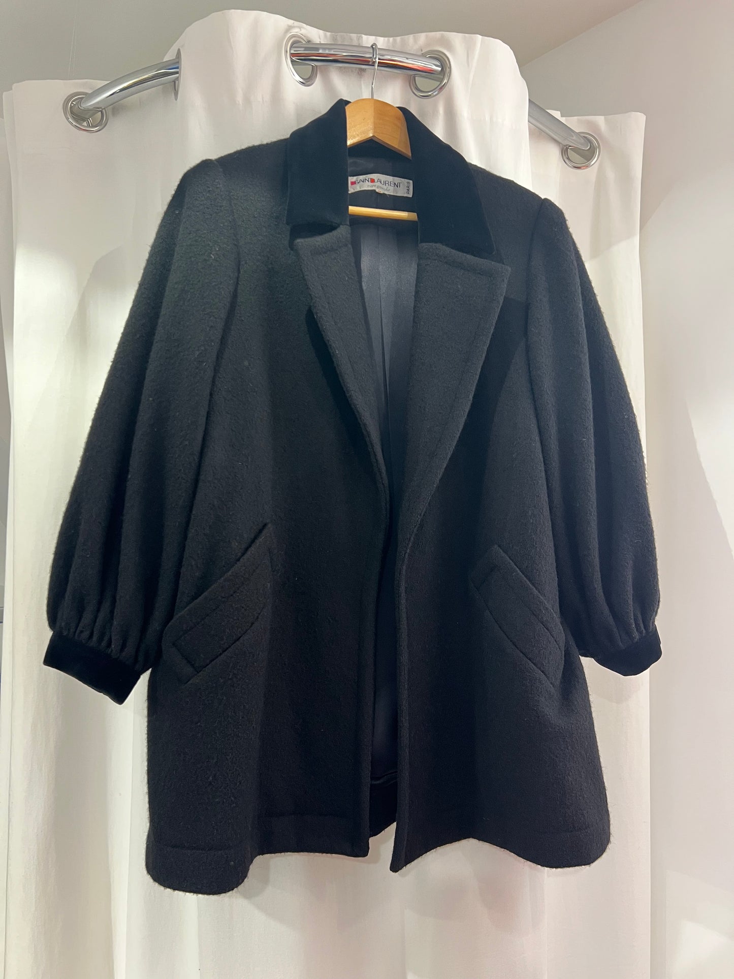 1980s Saint Laurent coat