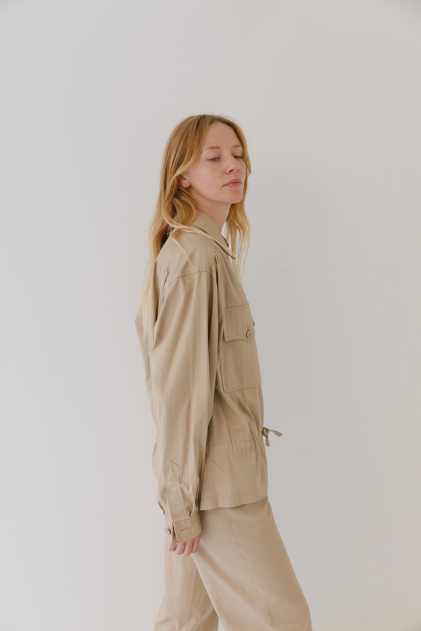 1970S Saint Laurent safari jacket