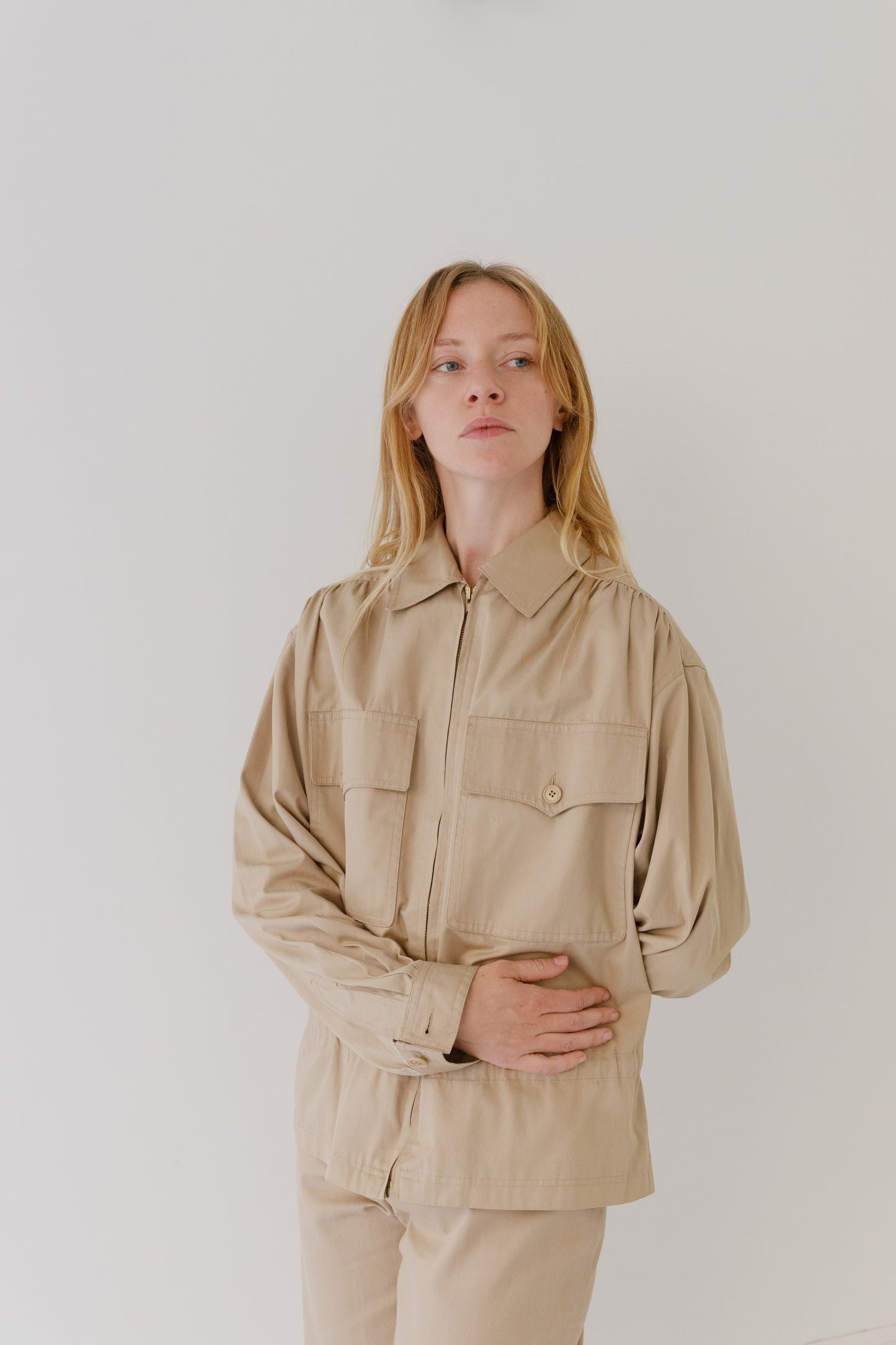 1970S Saint Laurent safari jacket